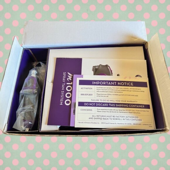 Norvell M1000 Spray Tan Machine - Picture 5 of 9